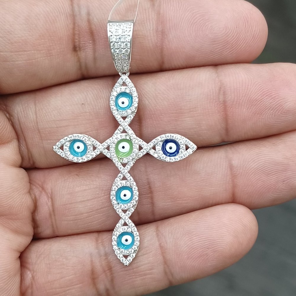 925 Sterling Silver Cross Pendant